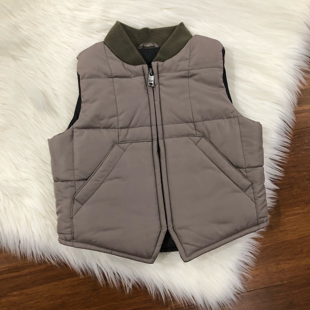 NWT Baby Gap Taupe Vest
